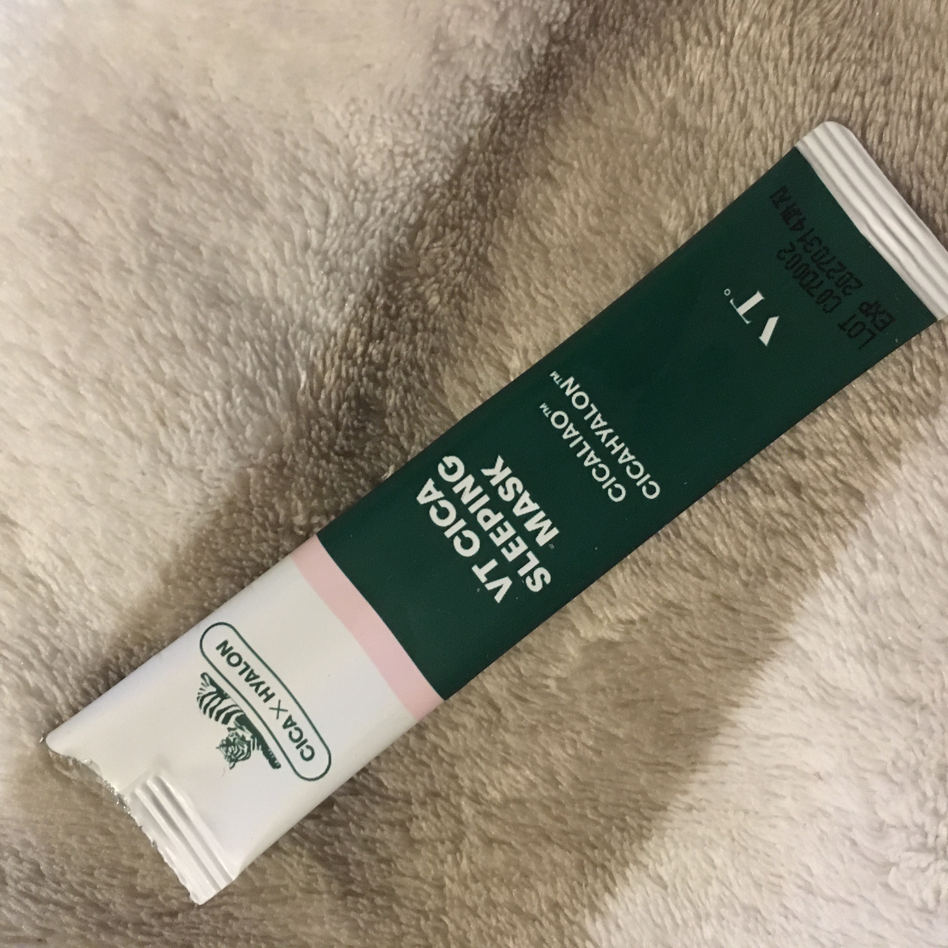 CICA スリーピングマスク/VT/シートマスク・パックを使ったクチコミ（1枚目）