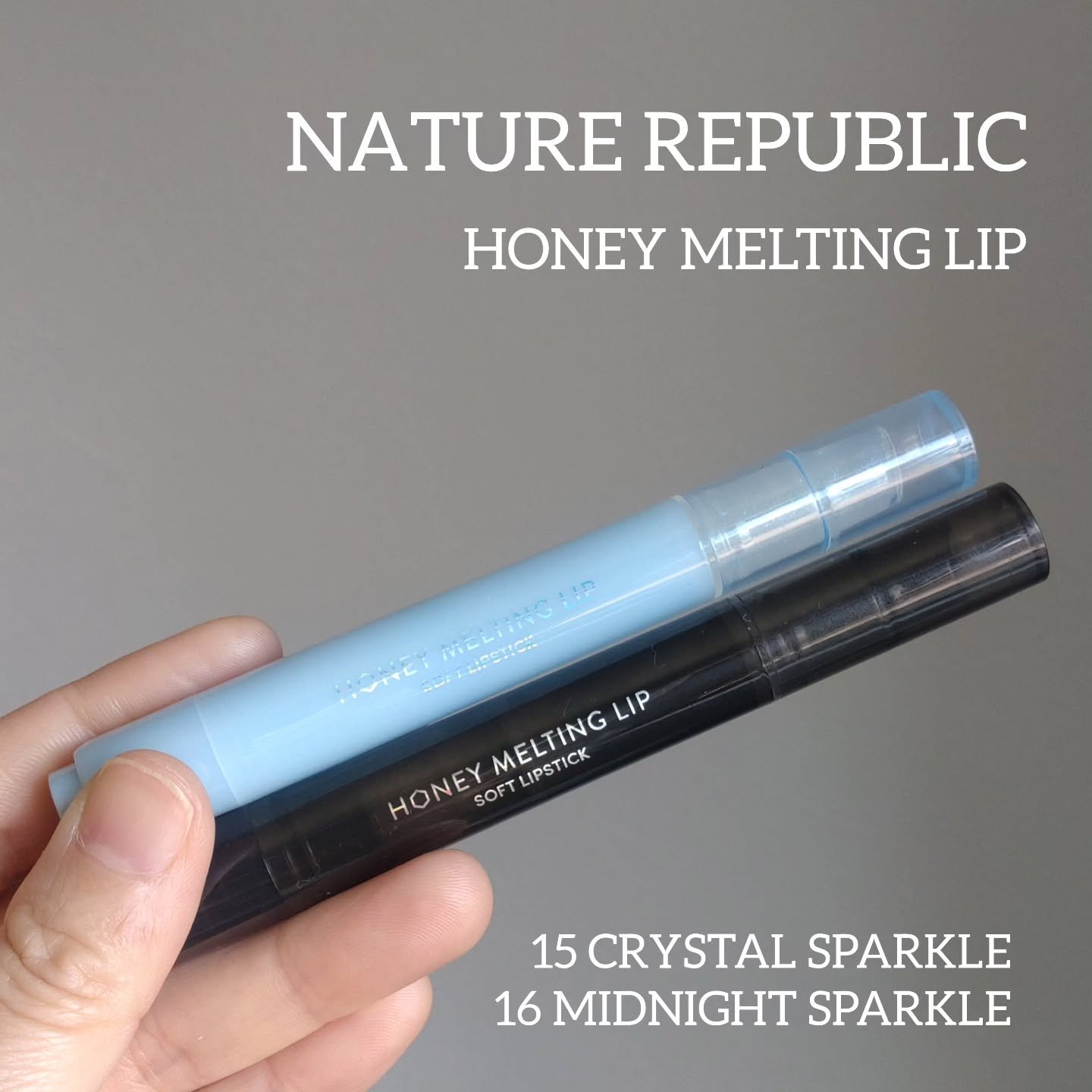 ハニーメルティングリップ15クリスタルスパークル/ネイチャーリパブリック/口紅を使ったクチコミ（1枚目）