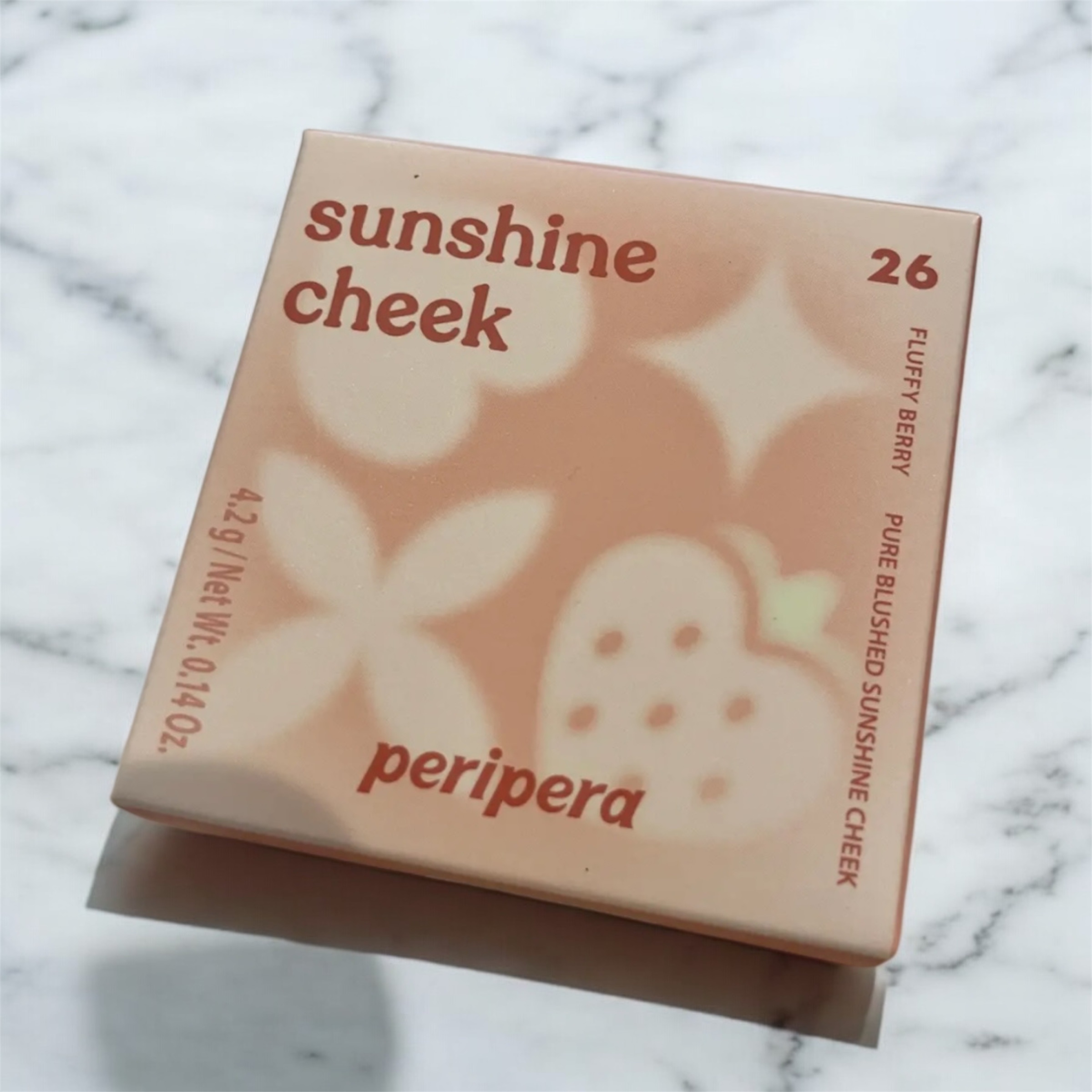 ピュア ブラッシュド サンシャイン チーク/PERIPERA/パウダーチークを使ったクチコミ（2枚目）