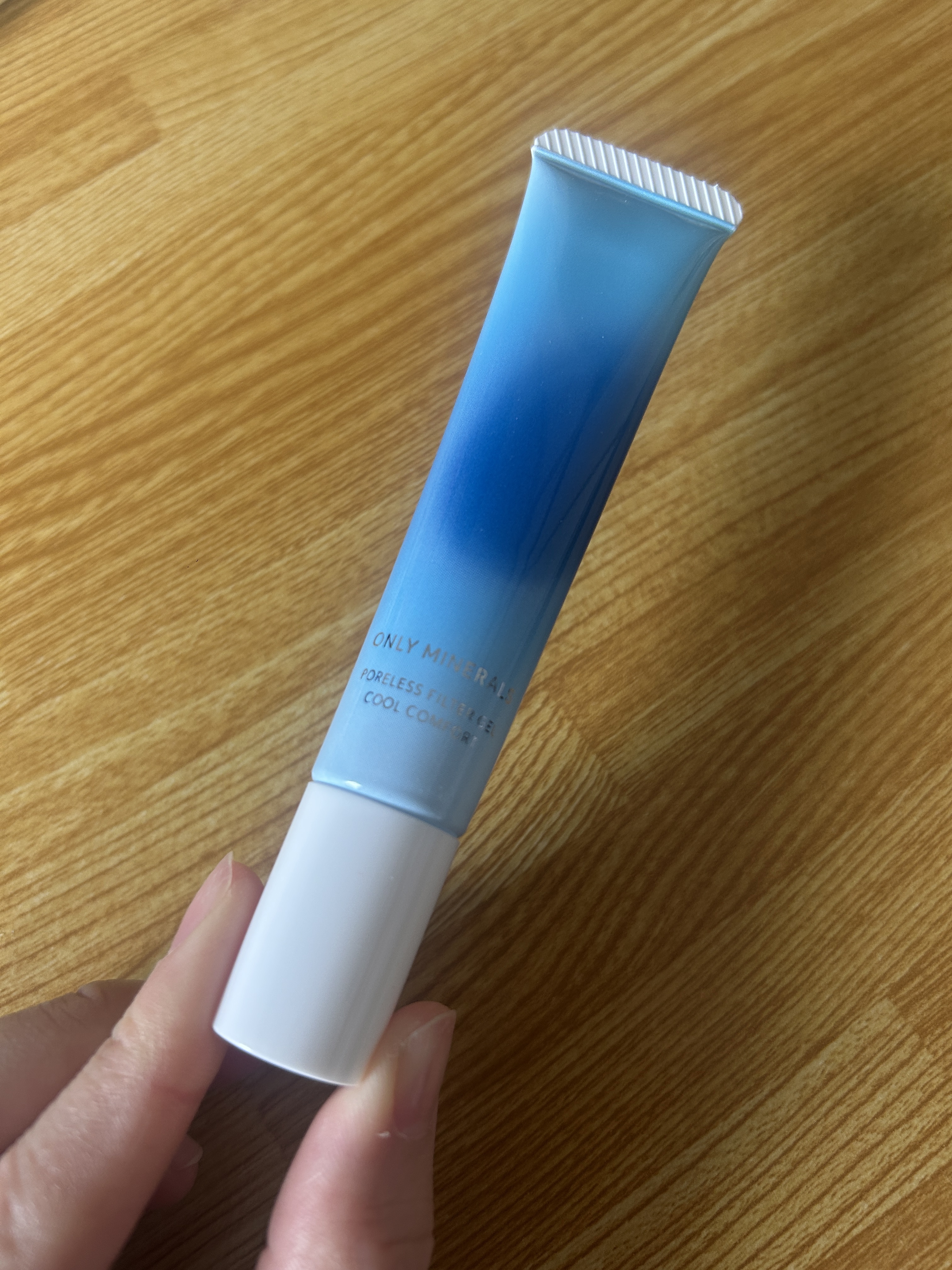 ポアレスフィルタージェル クールコンフォート/ONLY MINERALS/化粧下地を使ったクチコミ（1枚目）