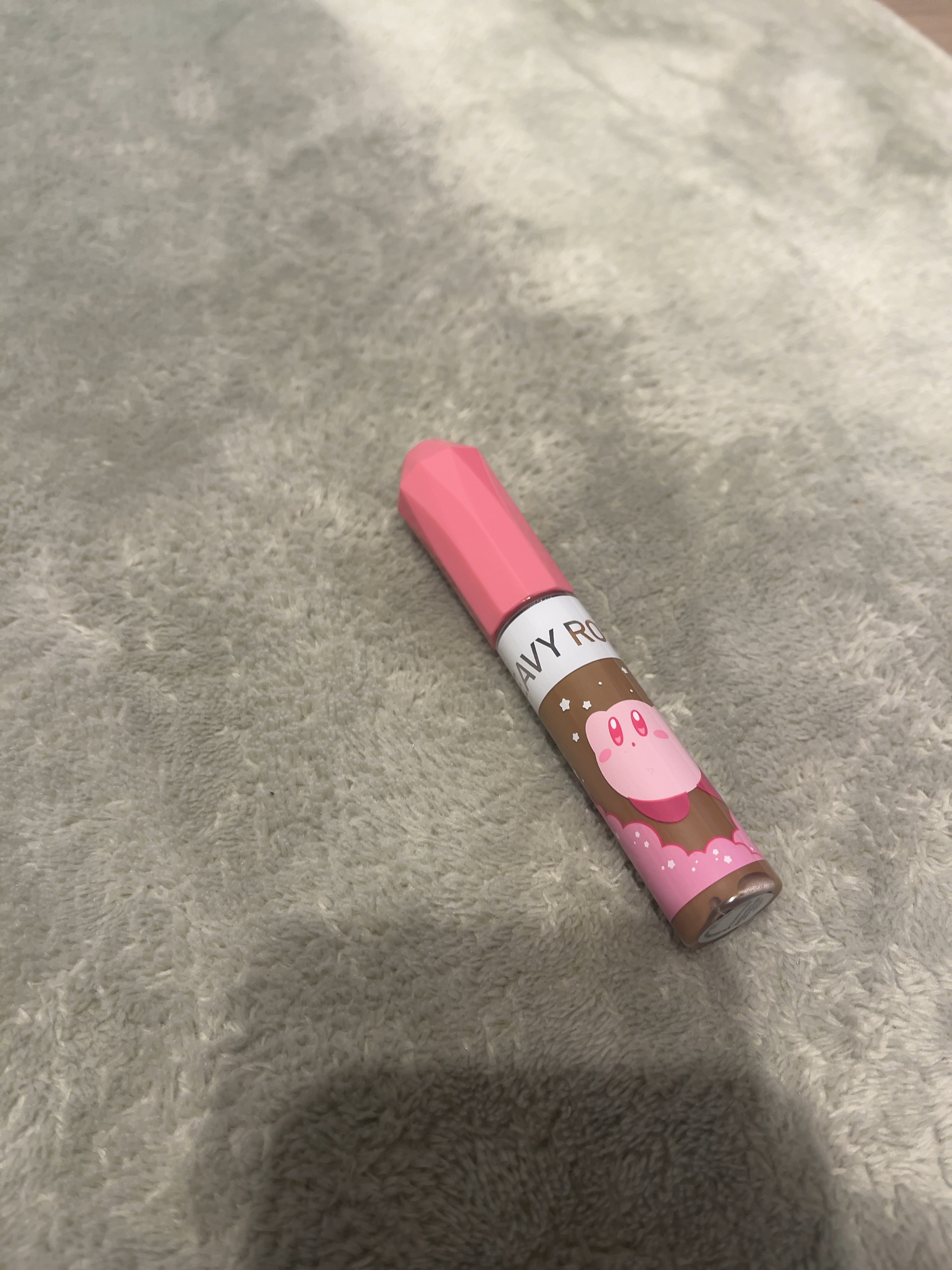 ヘビーローテーション カラーリングアイブロウEX 04 ナチュラルブラウン（星のカービィ）/ヘビーローテーション/眉マスカラを使ったクチコミ（1枚目）