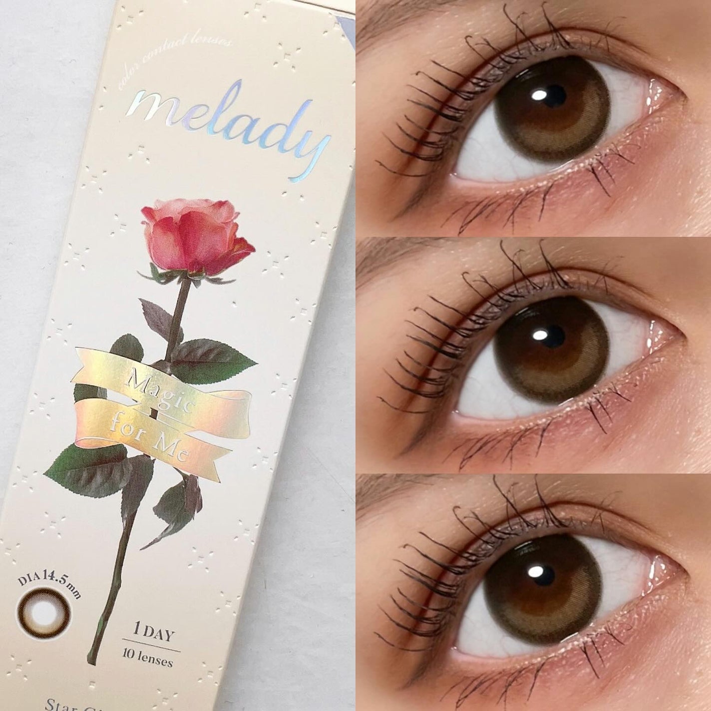 melady 1day/melady/ワンデー(1DAY)カラコンを使ったクチコミ(5枚目)