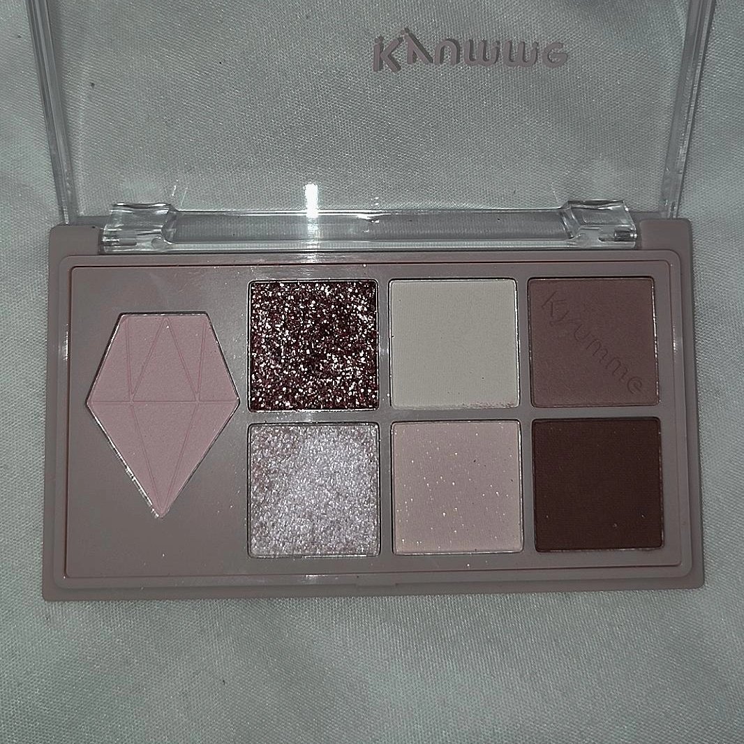 KM マルチパーパスパレット/DAISO/アイシャドウパレットを使ったクチコミ（3枚目）