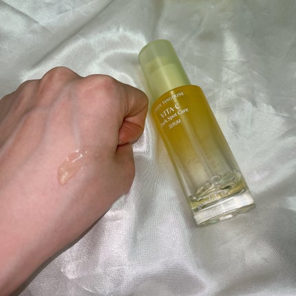 グリーンタンジェリン ビタC ダークスポットケアセラム/goodal/美容液を使ったクチコミ(3枚目)