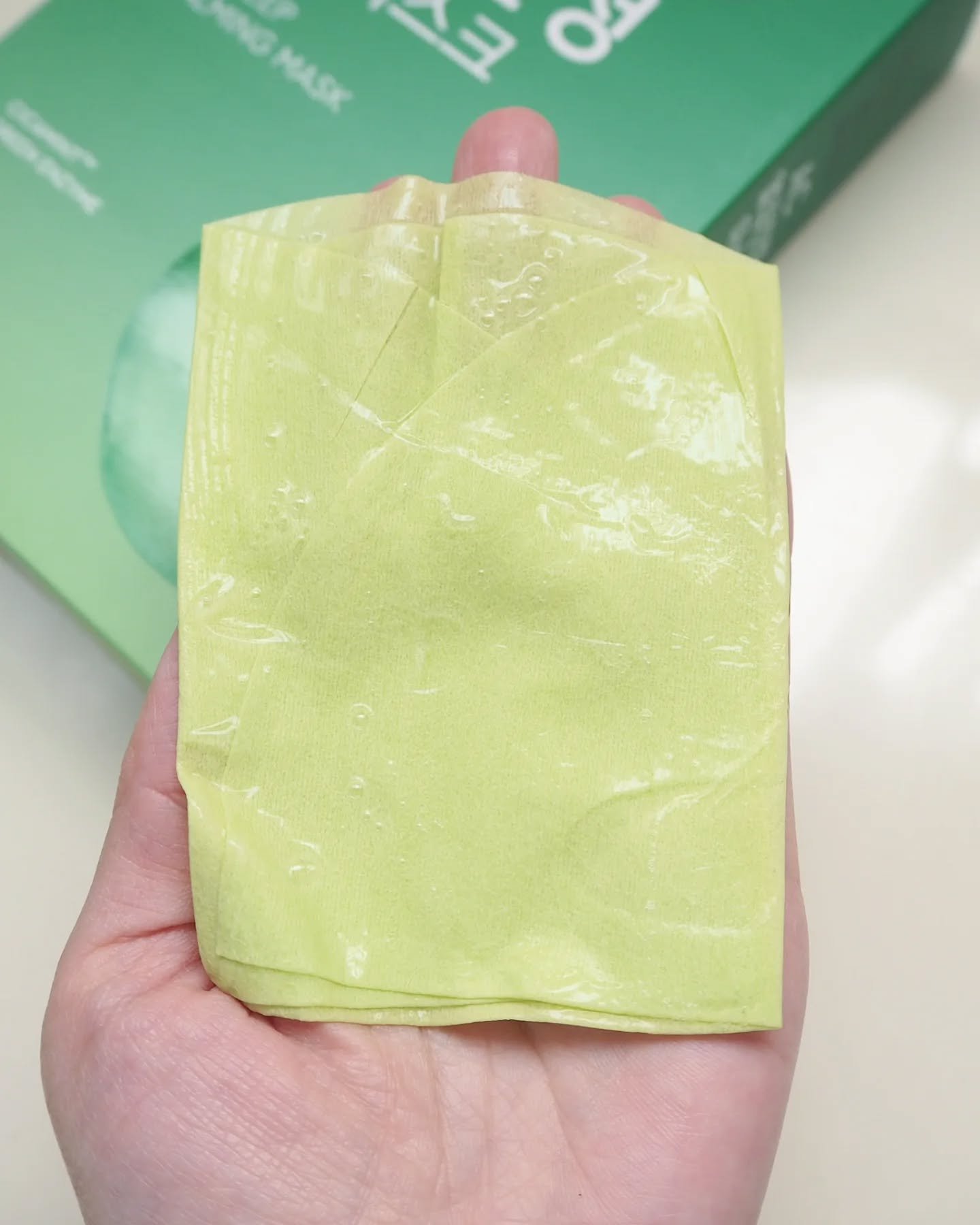 ACディープ クールカーミング マスク/DEWYTREE/シートマスク・パックを使ったクチコミ（2枚目）