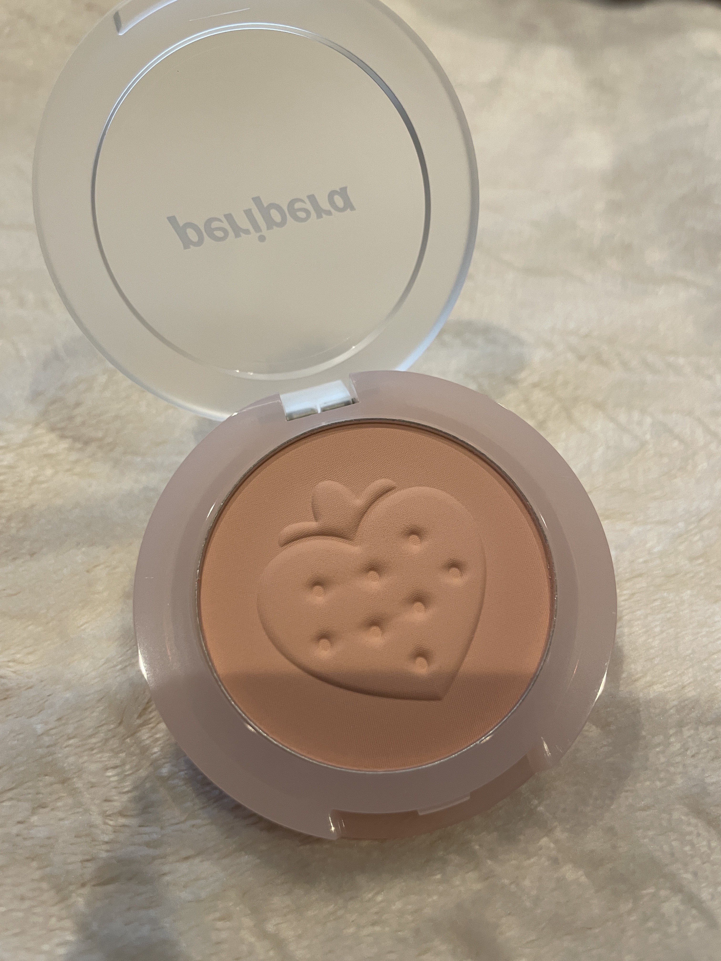 ピュア ブラッシュド サンシャイン チーク/PERIPERA/パウダーチークを使ったクチコミ（1枚目）