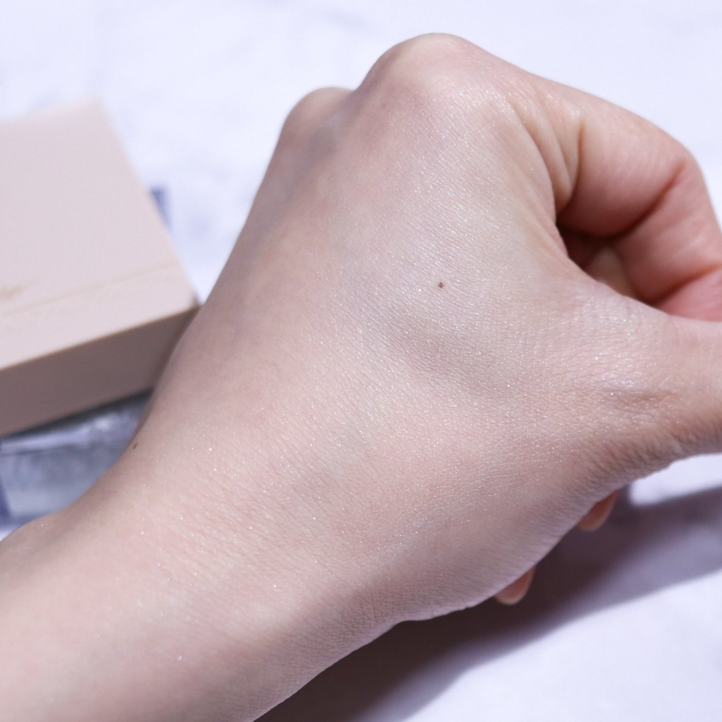 トリニタス グロウ パウダー/Visée/ルースパウダーを使ったクチコミ(3枚目)