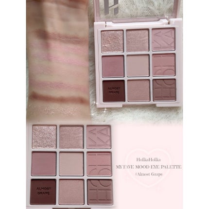 マイフェイブムードアイパレット 9カラー/HOLIKA HOLIKA/アイシャドウパレットを使ったクチコミ(2枚目)