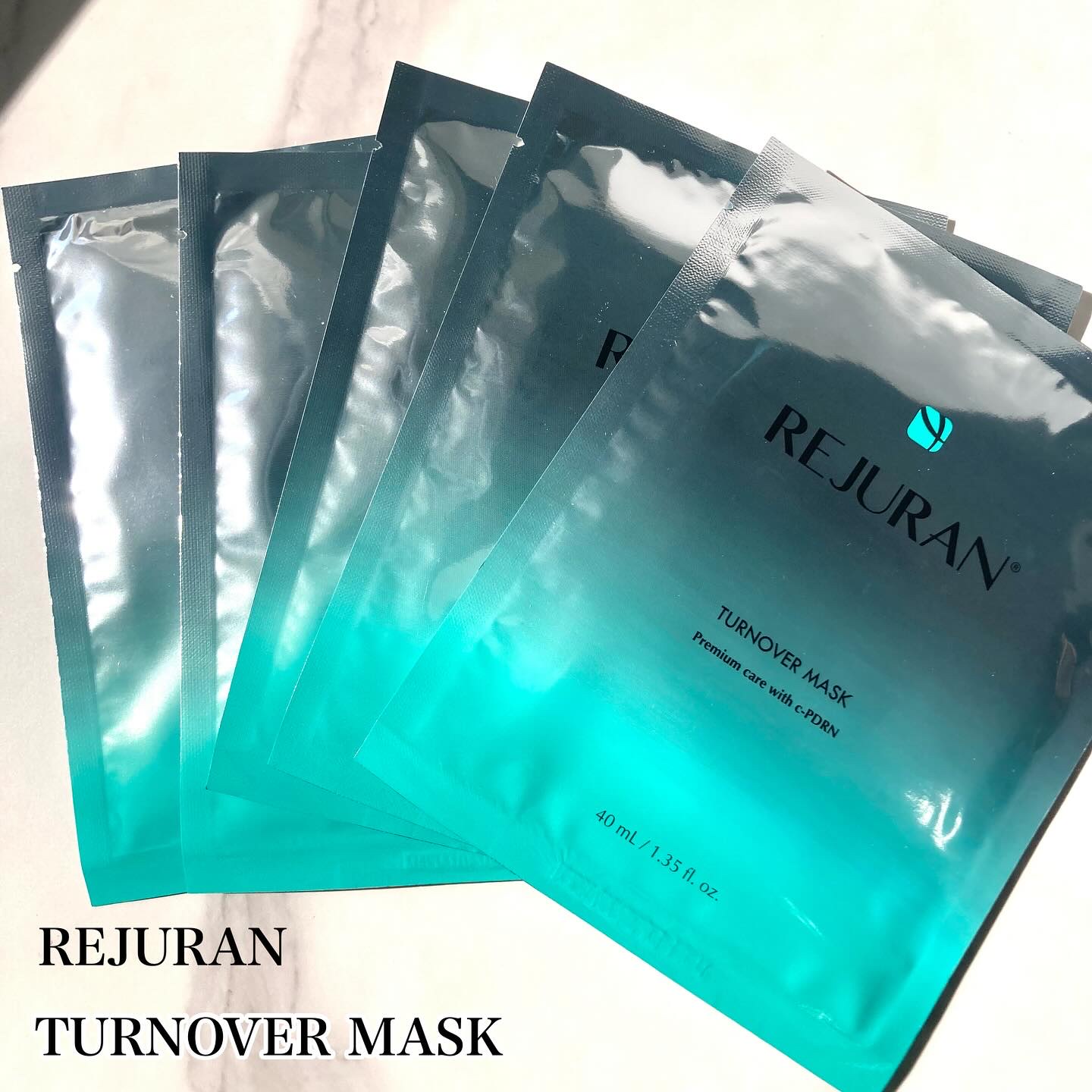 REJURAN ターンオーバーマスク(5枚入り)/REJURAN COSMETICS/シートマスク・パックを使ったクチコミ（1枚目）