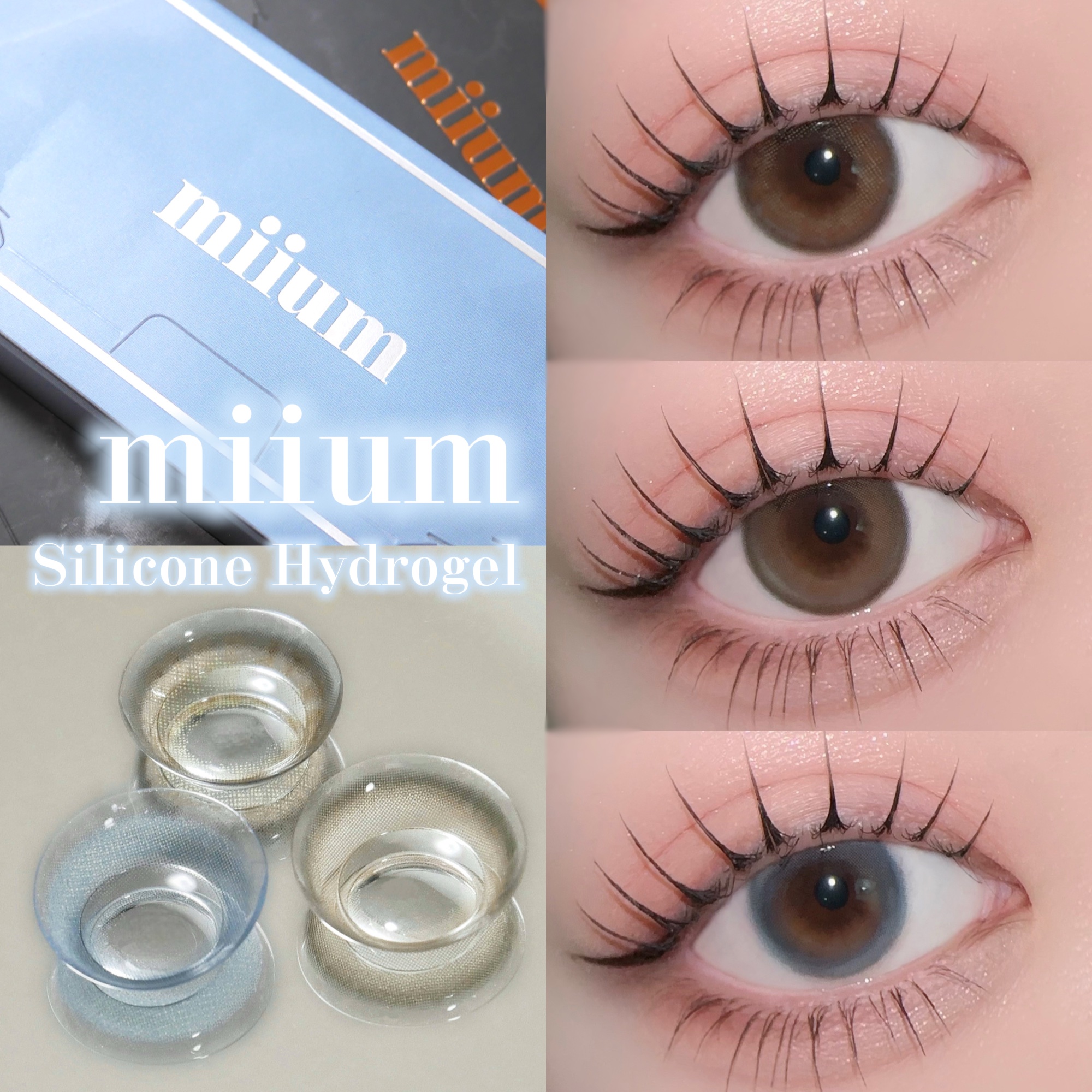 men's miium 1day/miium/ワンデー（１DAY）カラコンを使ったクチコミ（1枚目）