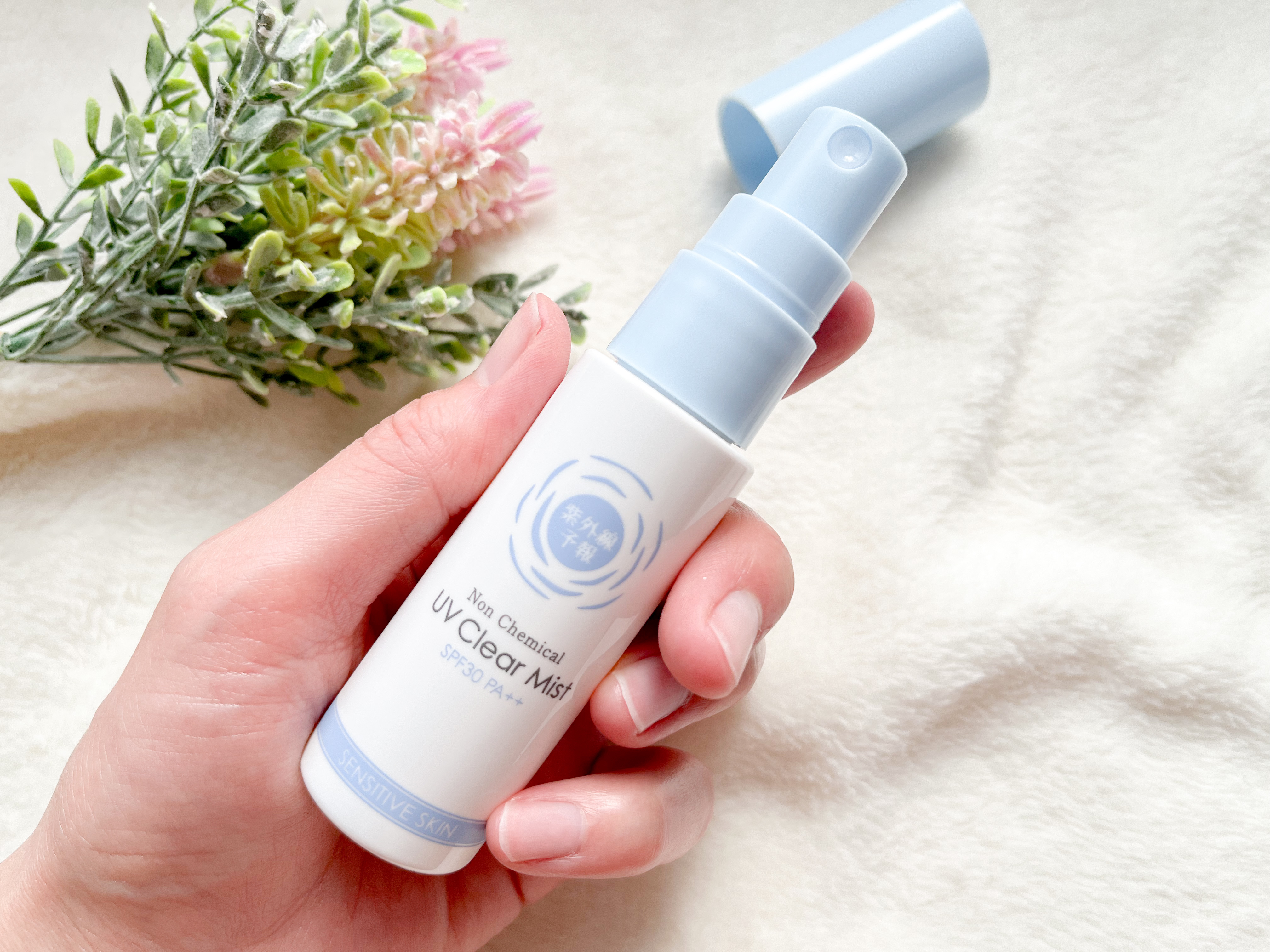 紫外線予報 ノンケミカル UVクリアミストM/紫外線予報/日焼け止めミスト・スプレーを使ったクチコミ（2枚目）