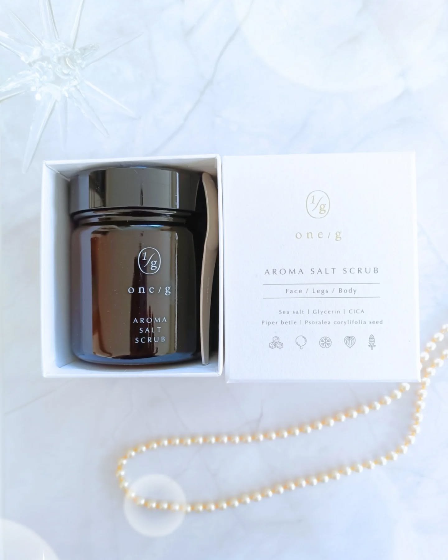 アロマソルトスクラブ/ワンオーバージー/ボディスクラブを使ったクチコミ（1枚目）