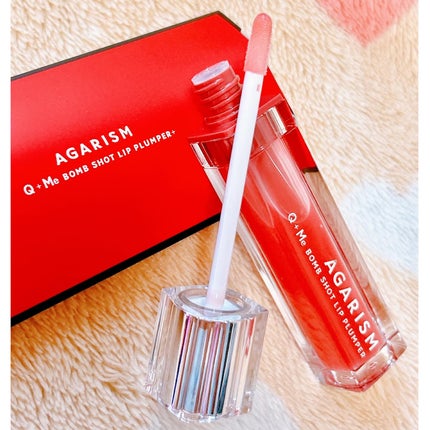 Q+Me ボムショットリッププランパー+/AGARISM/リッププランパーを使ったクチコミ(3枚目)