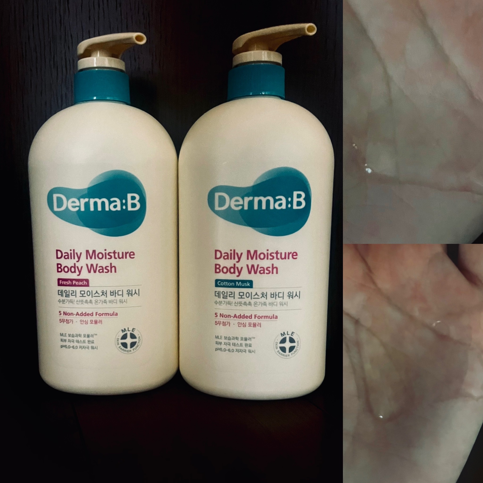 デイリーモイスチャーボディウォッシュ フレッシュピーチ/Derma:B/ボディソープを使ったクチコミ（1枚目）