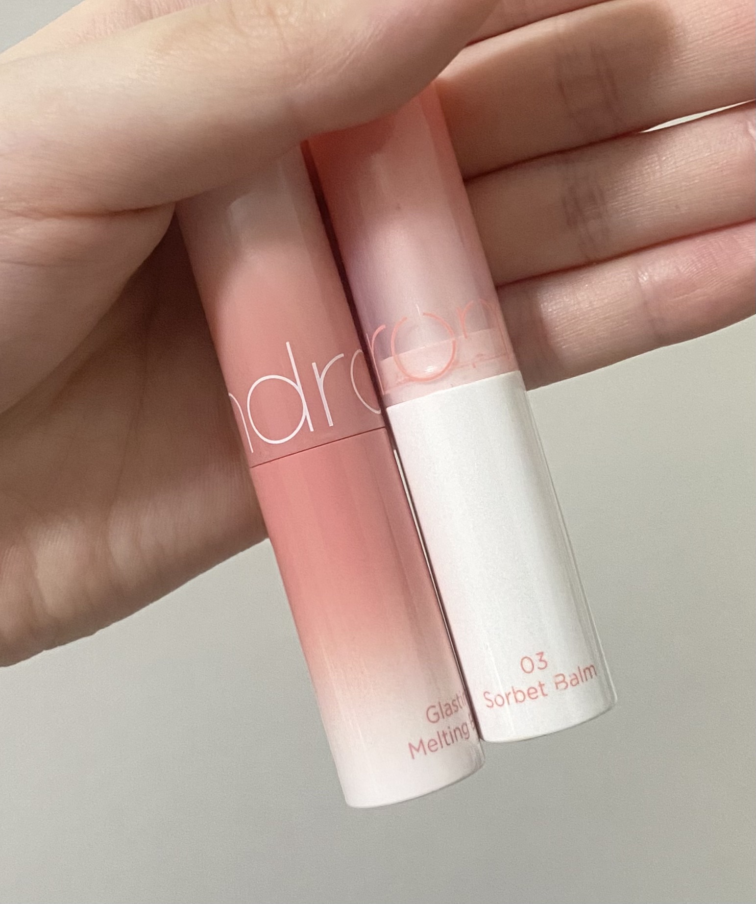 グラスティングメルティングバーム/rom&nd/リップバームを使ったクチコミ（1枚目）