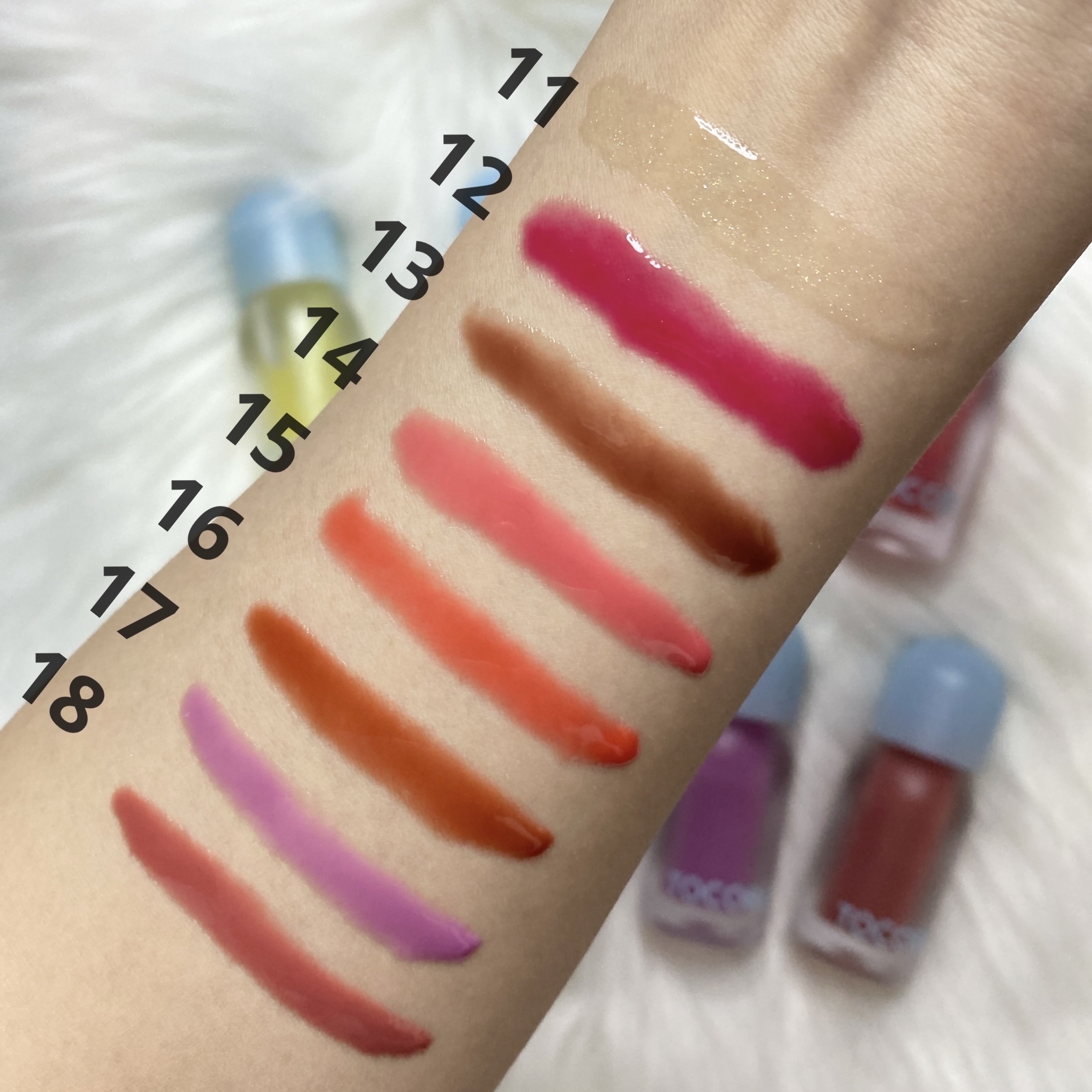 ジューシーベリープランピングリップオイル/TOCOBO/リップグロスを使ったクチコミ（2枚目）