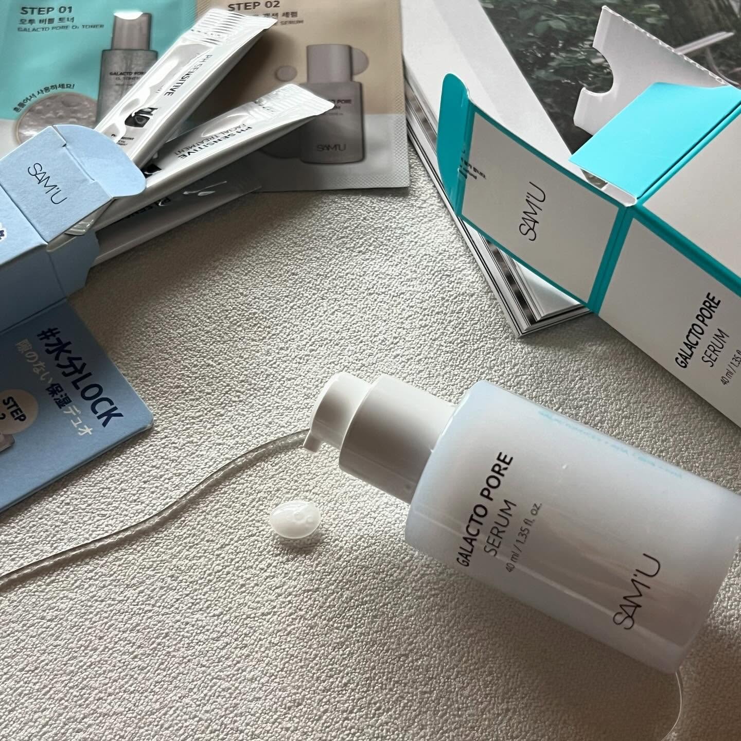 サミュ ガラクトポア セラム/SAM'U/美容液を使ったクチコミ（1枚目）