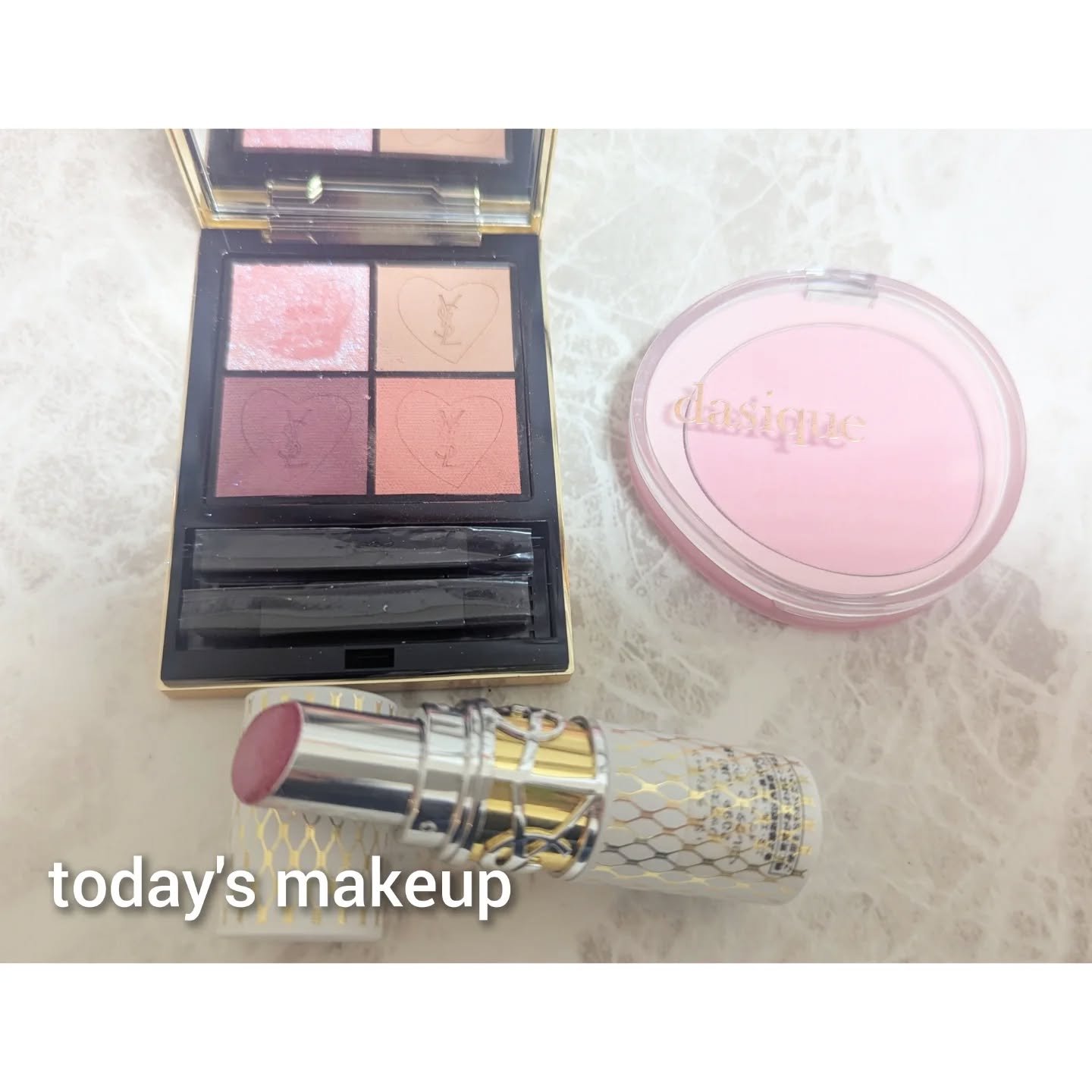 ソフトブラーチーク 05ブラッシュピンク/dasique/パウダーチークを使ったクチコミ（1枚目）