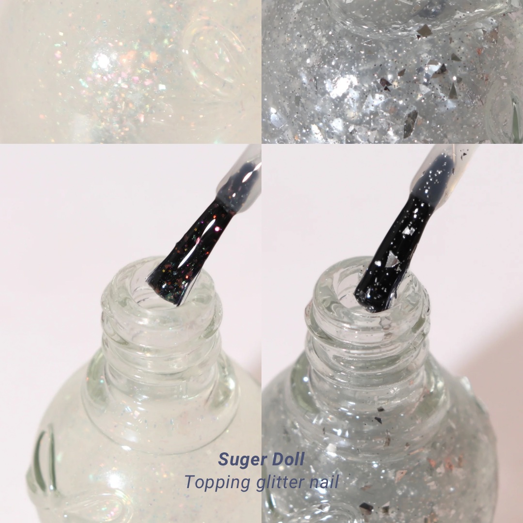 シュガードール　トッピングラメネイル/シュガードール/マニキュアを使ったクチコミ（1枚目）
