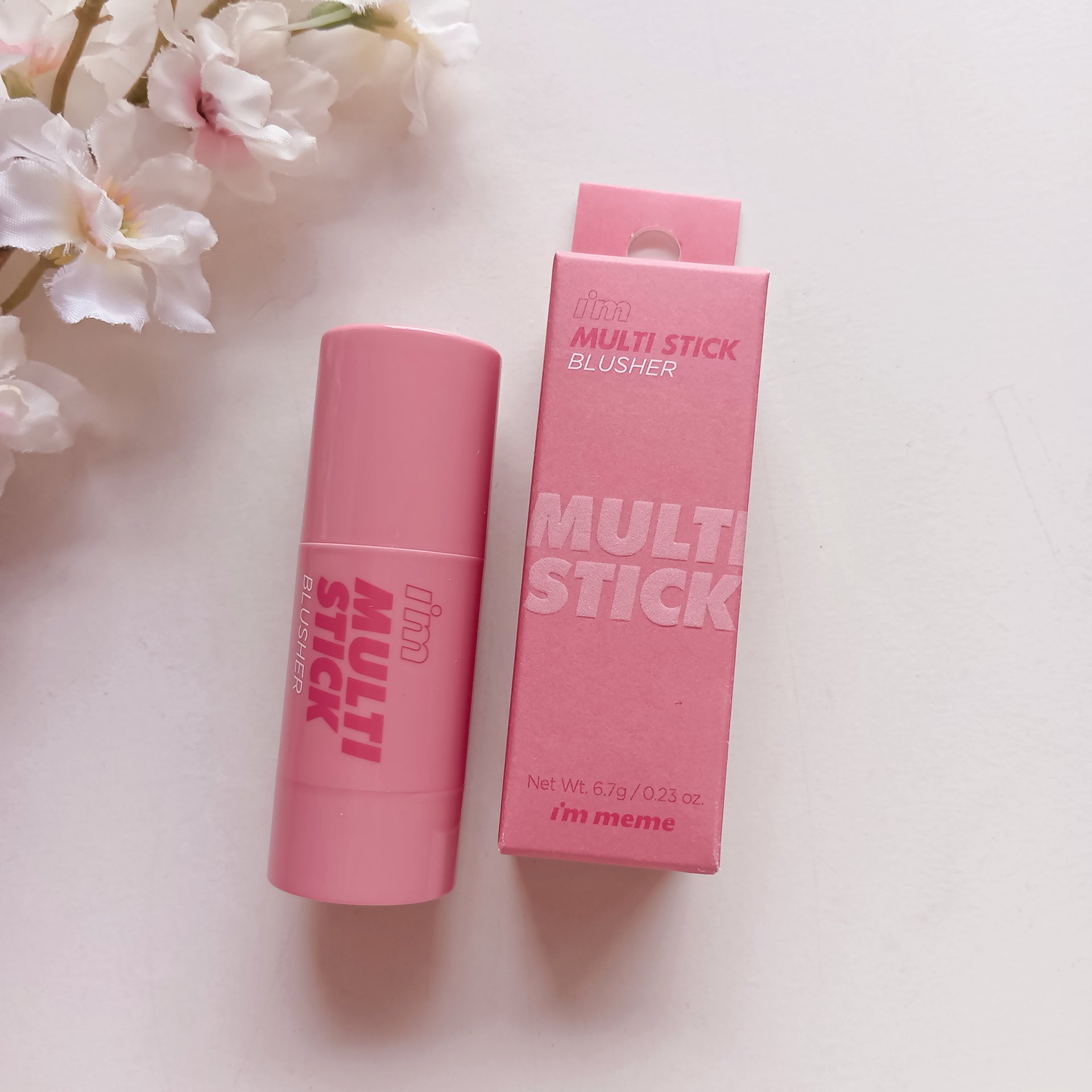 アイムマルチスティックブラッシャー/i’m meme/ジェル・クリームチークを使ったクチコミ（1枚目）