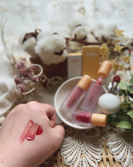 フルーティーグラムティント/Laka/リップティントを使ったクチコミ(3枚目)