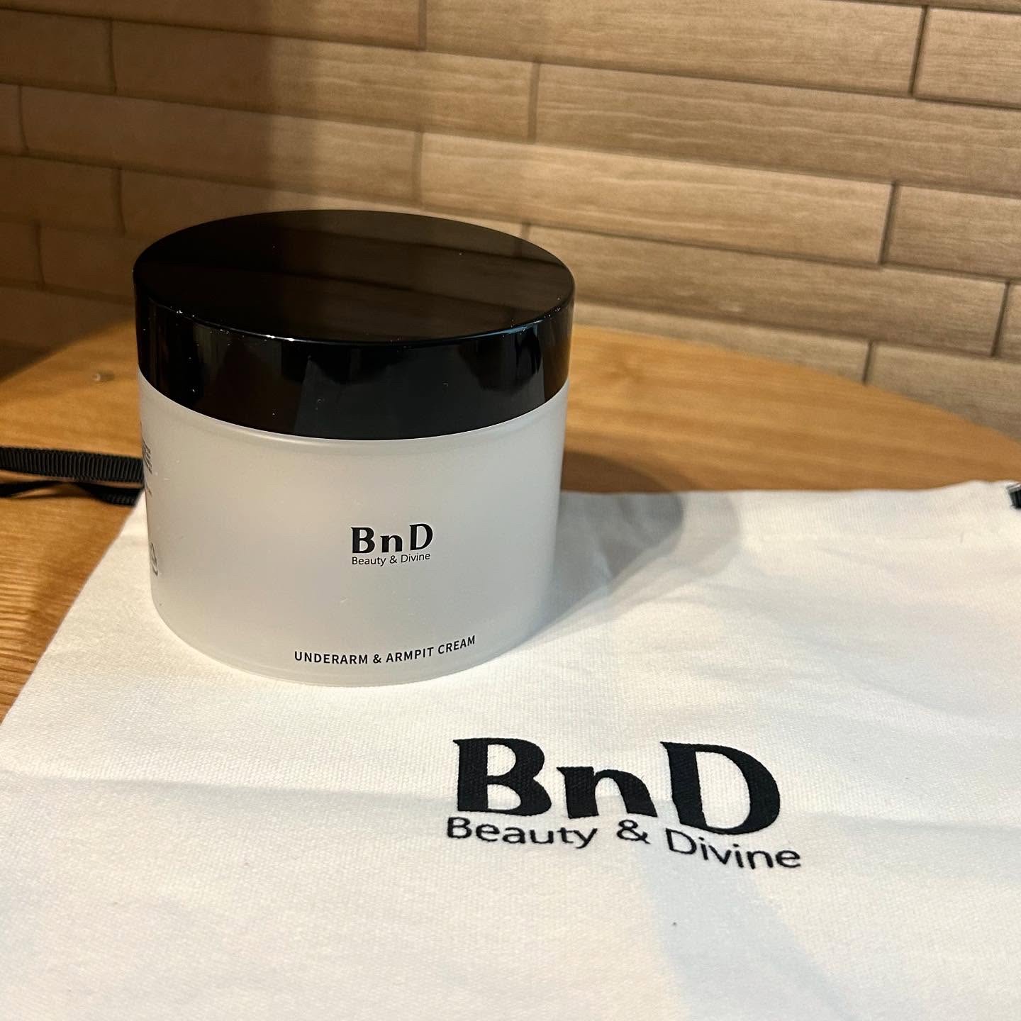 BnDアンダーアームクリーム(ボディクリーム)/BnD/デリケートゾーンケアを使ったクチコミ（1枚目）