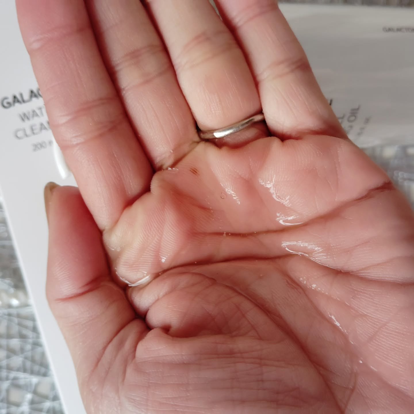 サミュ ガラクトポア ウォーターフル クレンジングオイル/SAM'U/オイルクレンジングを使ったクチコミ（2枚目）