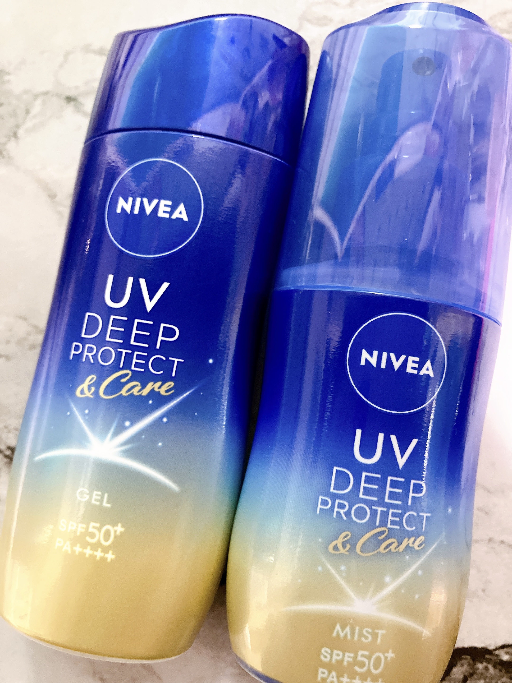 ニベアUV ディープ プロテクト＆ケア ジェル/ニベア/日焼け止めジェルを使ったクチコミ（1枚目）