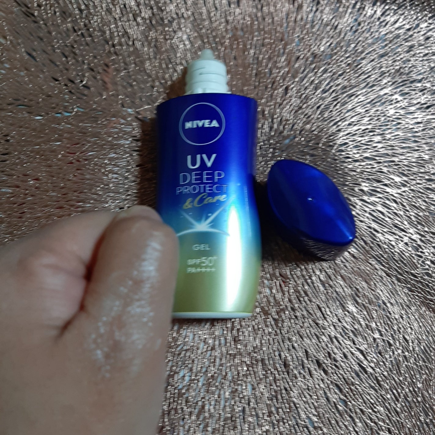 ニベアUV ディープ プロテクト&ケア ジェル/ニベア/日焼け止めジェルを使ったクチコミ(2枚目)