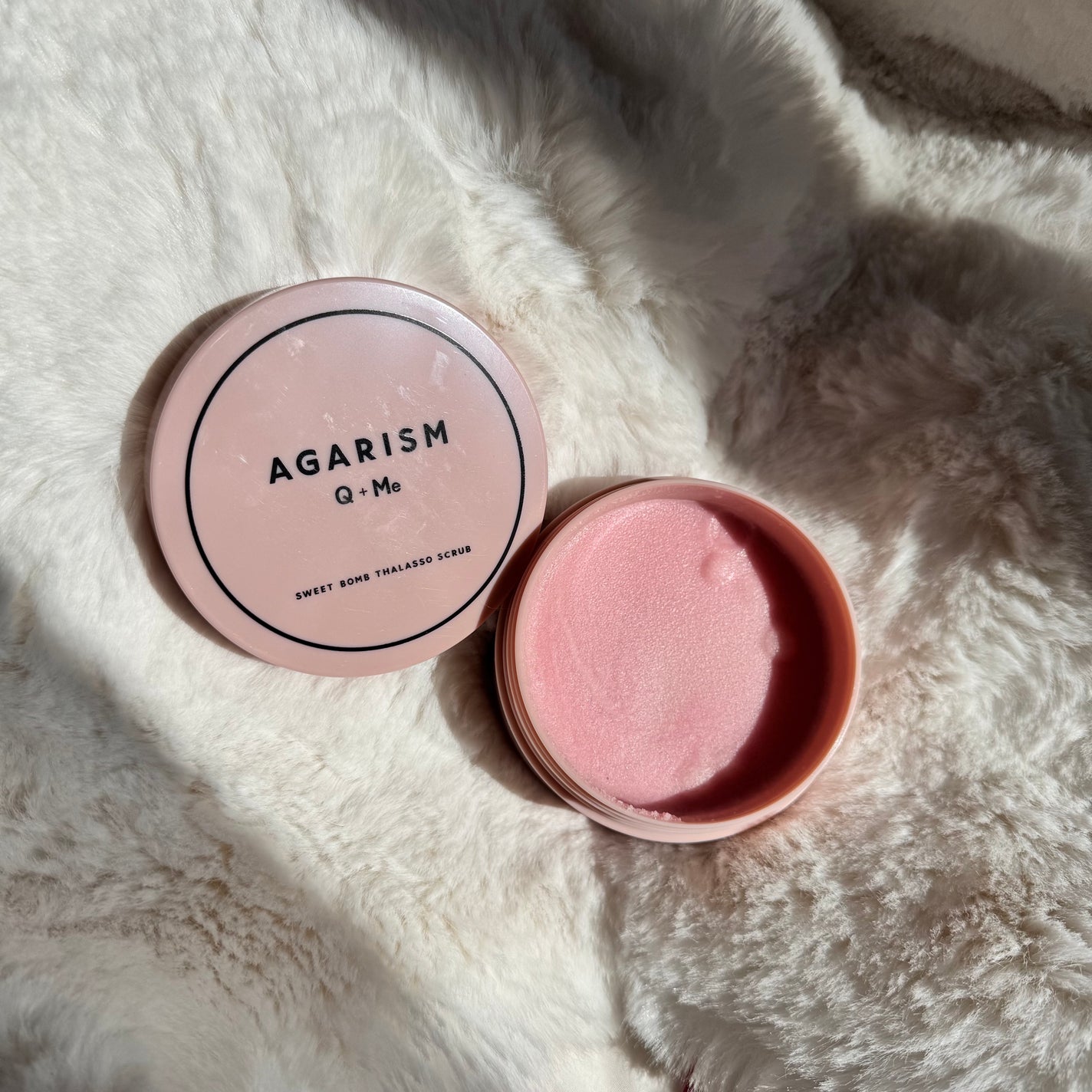 Q+Me スウィート ボム タラソ スクラブ/AGARISM/バスト・ヒップケアを使ったクチコミ(3枚目)