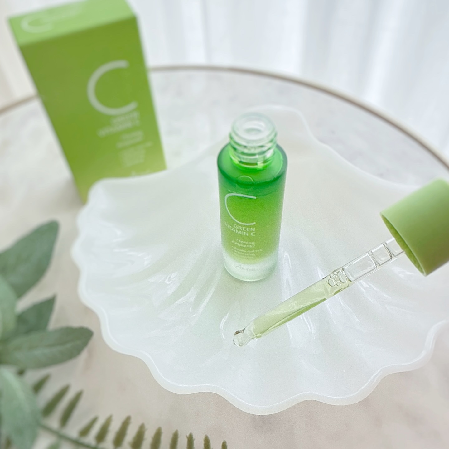 アリウル グリーンビタミンC トーニングセラム(アンプル)/Ariul/美容液を使ったクチコミ（2枚目）