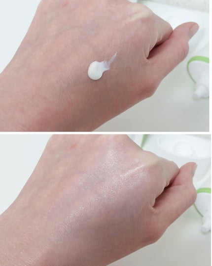 グリーンマイルドアップサンプラス/Dr.G/日焼け止めクリームを使ったクチコミ(3枚目)