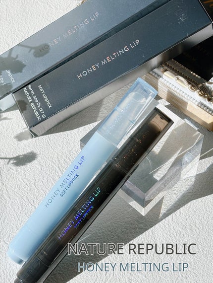 ハニーメルティングリップ15クリスタルスパークル/ネイチャーリパブリック/口紅を使ったクチコミ(1枚目)