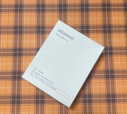 豆乳パッド/mixsoon/トナーパッドを使ったクチコミ(1枚目)