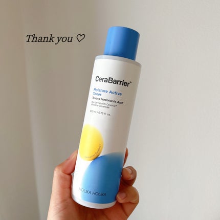 セラバリア モイスチャーアクティブ トナー /HOLIKA HOLIKA/化粧水を使ったクチコミ(1枚目)
