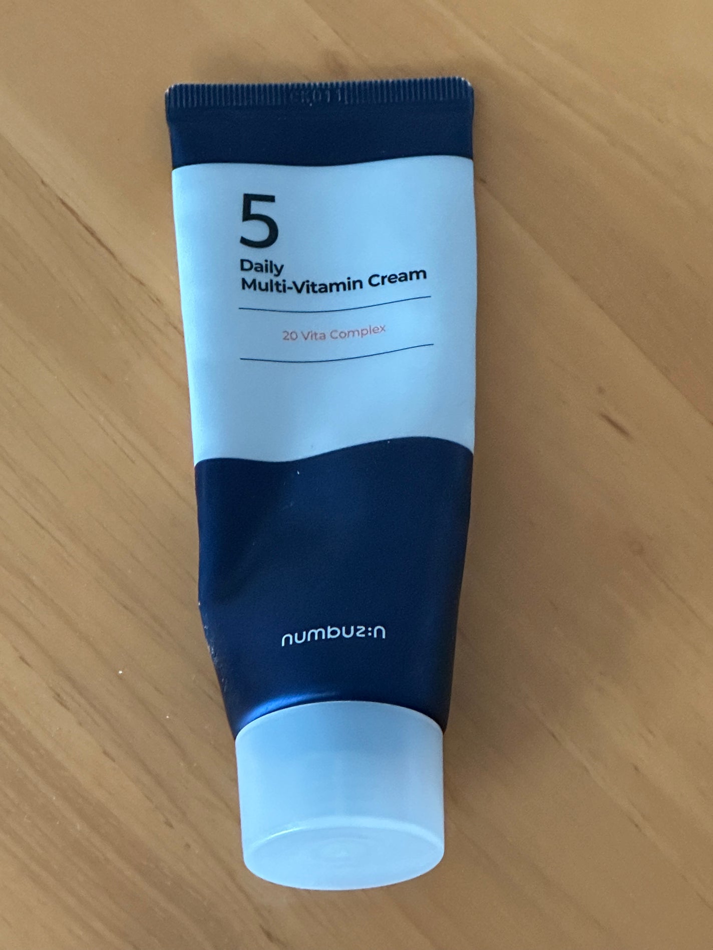 5番 22種マルチビタミンクリーム/numbuzin/フェイスクリームを使ったクチコミ(1枚目)