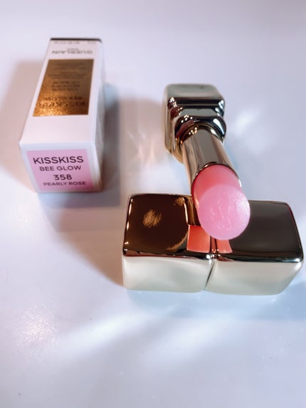 キスキス ビー グロウ パーリー/GUERLAIN/口紅を使ったクチコミ(3枚目)