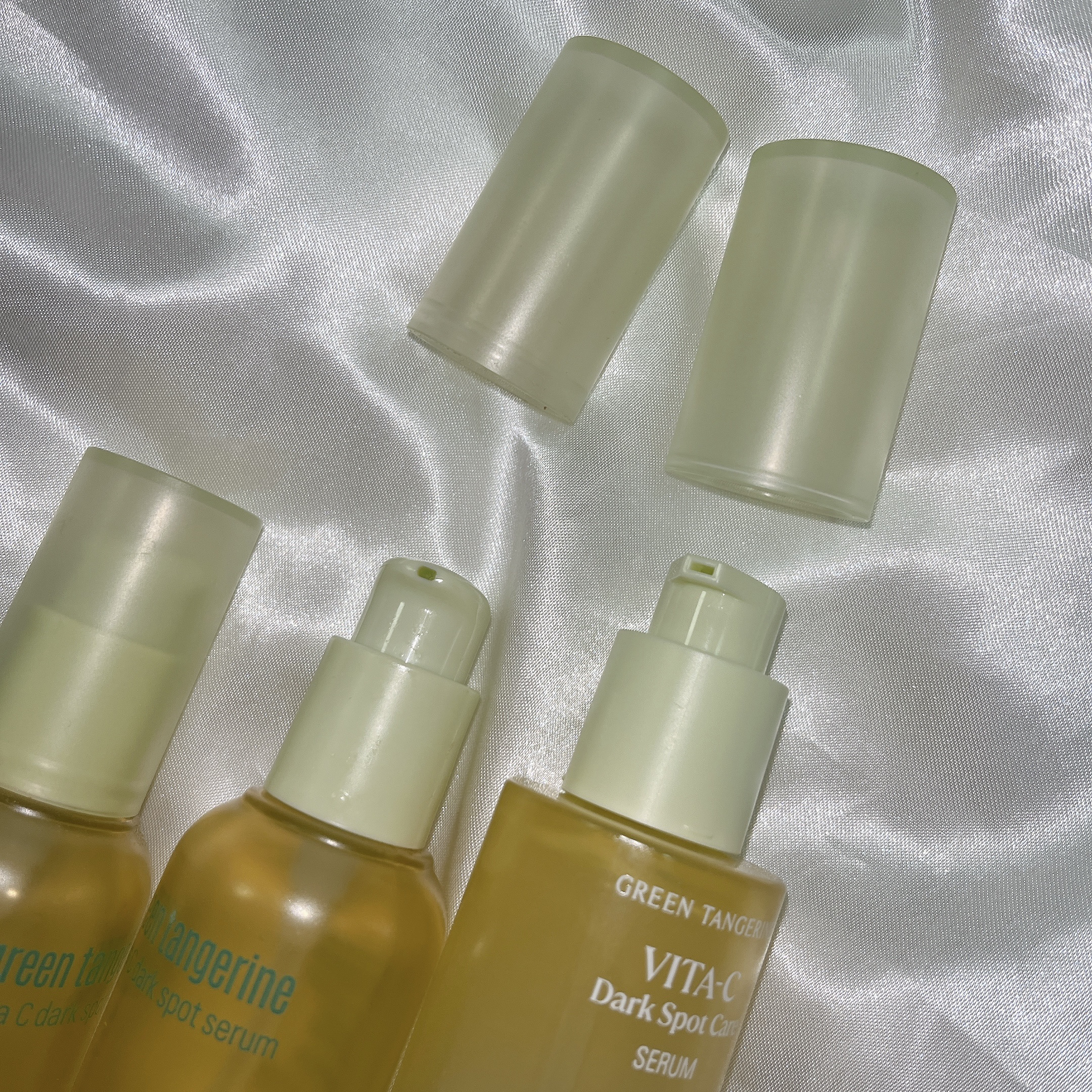 グリーンタンジェリン ビタC ダークスポットケアセラム 30ml【旧】/goodal/美容液を使ったクチコミ（2枚目）