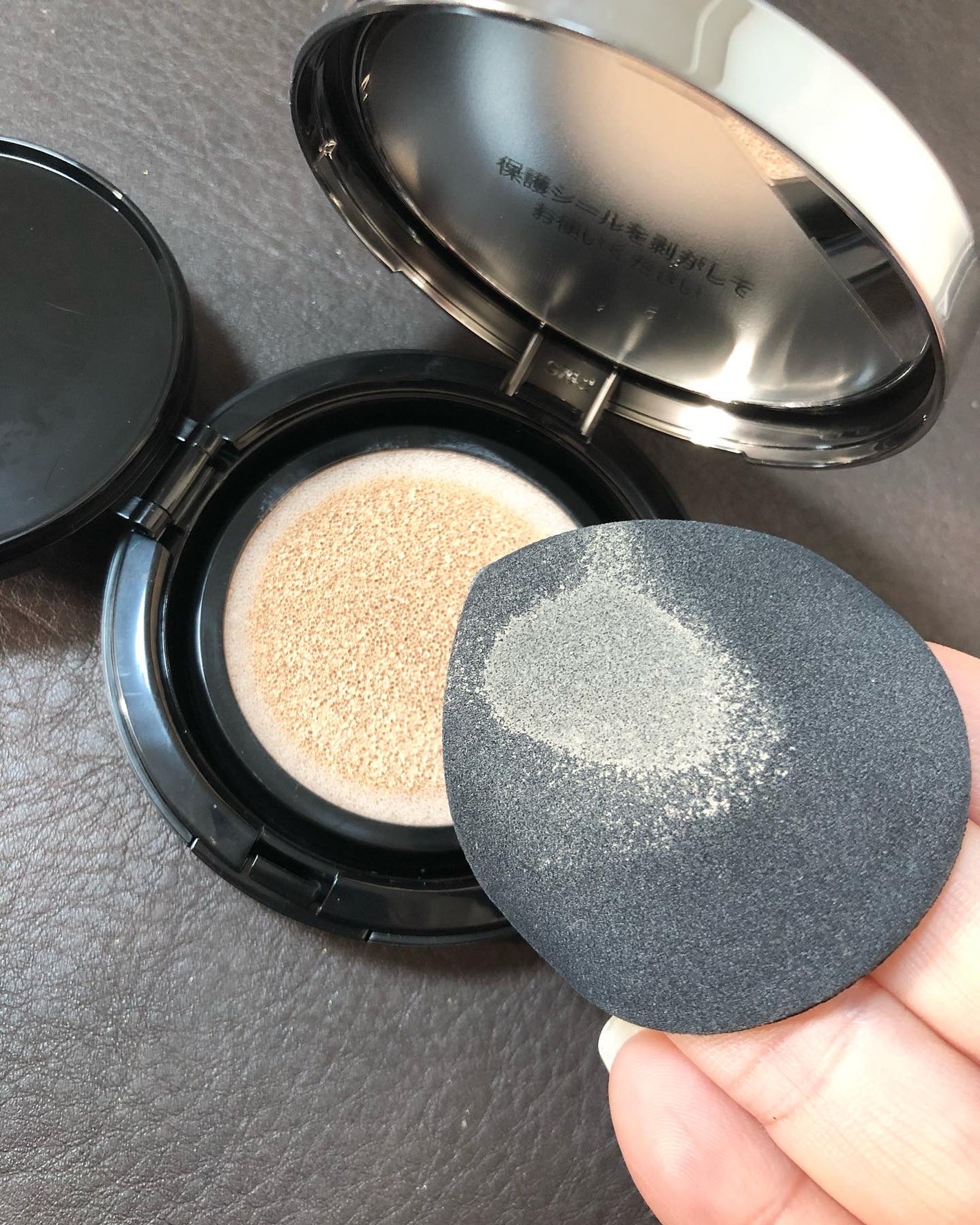 クリエイターズ ロングウェア UV クッション/ブリリアージュ/クッションファンデーションを使ったクチコミ(3枚目)