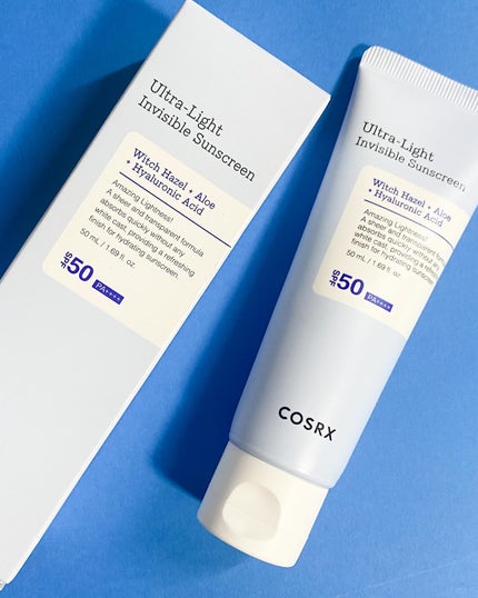 ウルトラライト透明UVクリーム/COSRX/日焼け止めクリームを使ったクチコミ(4枚目)
