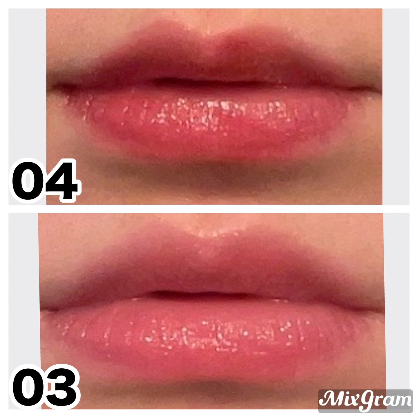 Dew Drop Pink Pairing/moumou/リップグロスを使ったクチコミ（2枚目）