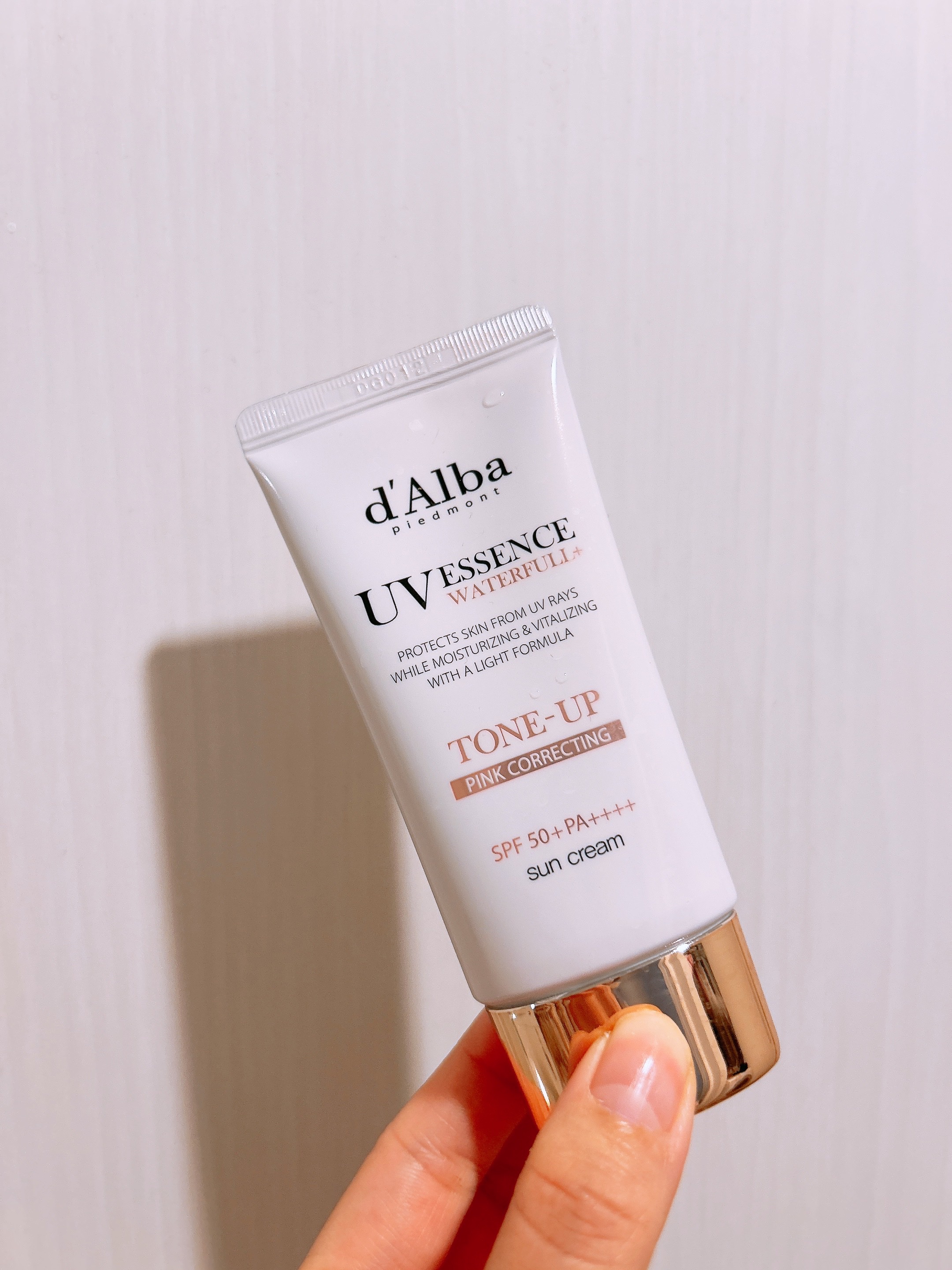 ウォータフルトーンアップサンクリーム/ダルバ/日焼け止めクリームを使ったクチコミ（1枚目）