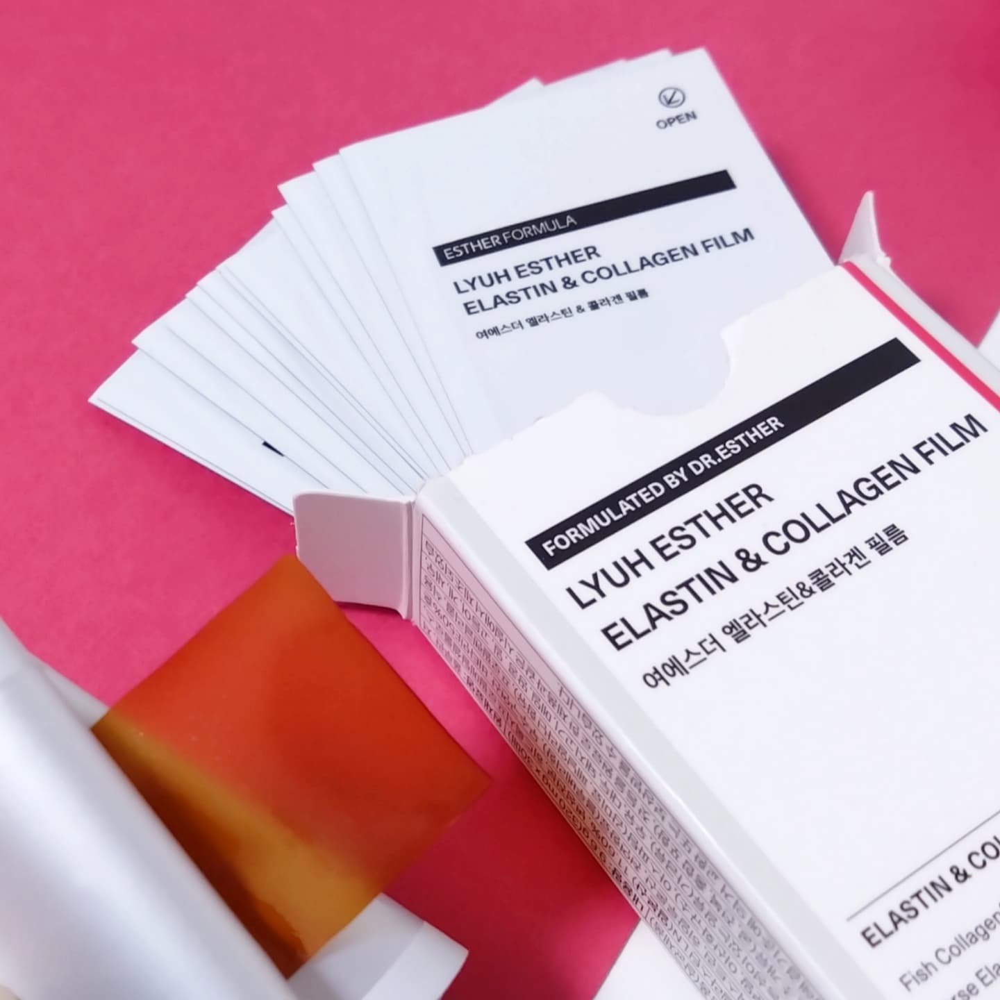 ヨエスターエラスチン＆コラーゲンフィルム/ESTHER FORMULA/健康サプリメントを使ったクチコミ（1枚目）