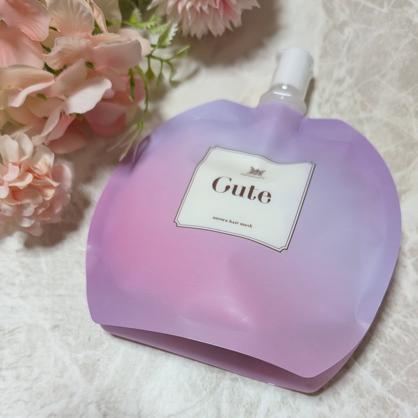 イクモアキュートオーロラヘアマスク/iqumore/ヘアマスク・ヘアパックを使ったクチコミ（2枚目）