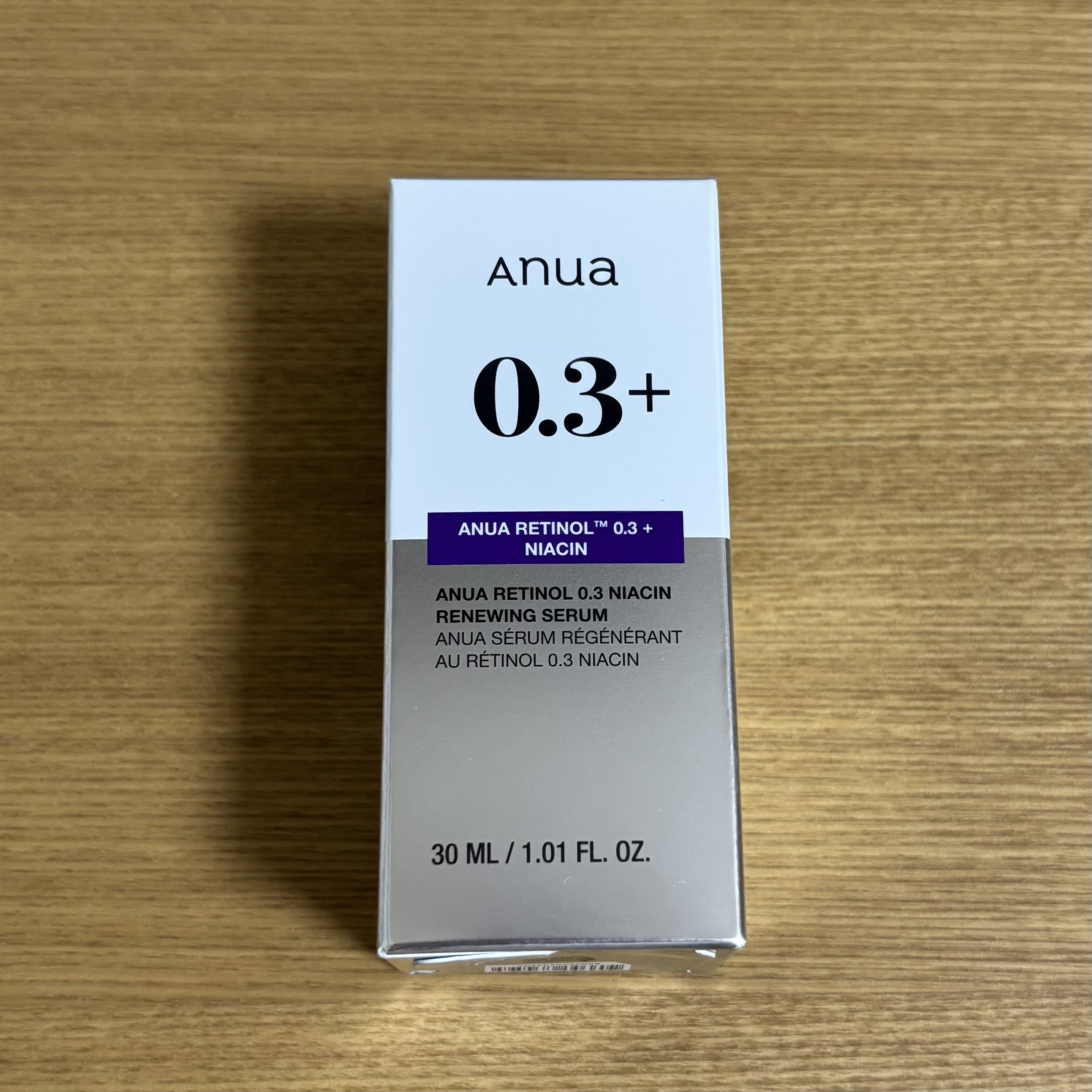 レチノール0.3 ナイアシンリニューイングセラム/Anua/美容液を使ったクチコミ（2枚目）