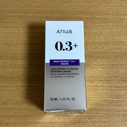 レチノール0.3 ナイアシンリニューイングセラム/Anua/美容液を使ったクチコミ(2枚目)