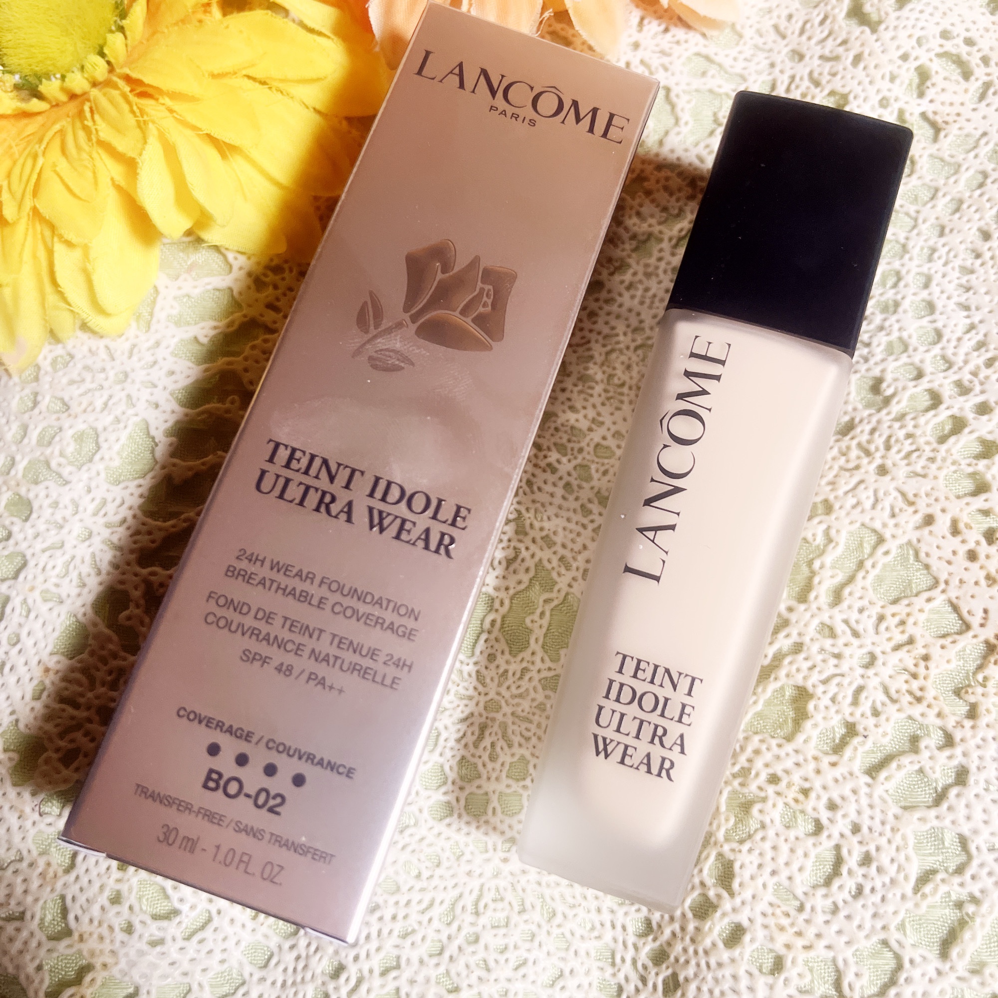 タンイドル ウルトラ ウェア リキッド N/LANCOME/リキッドファンデーションを使ったクチコミ（2枚目）