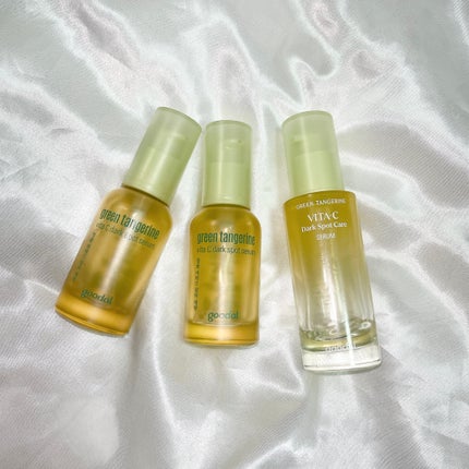 グリーンタンジェリン ビタC ダークスポットケアセラム/goodal/美容液を使ったクチコミ(1枚目)