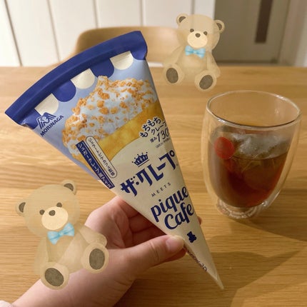 ザ・クレープ pique cafe/森永製菓/その他食品を使ったクチコミ(1枚目)