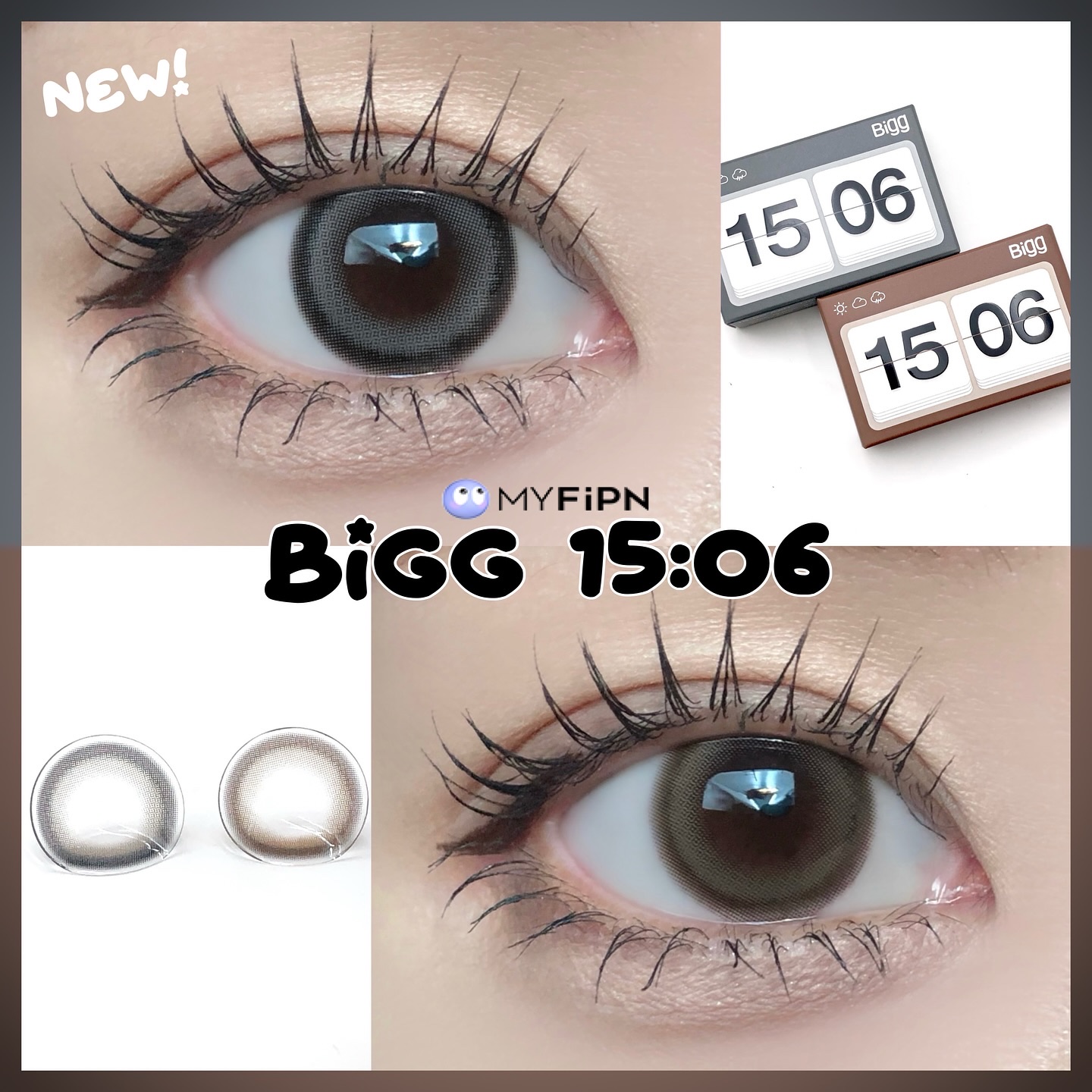 15:06 /myfipn/１ヶ月（１MONTH）カラコンを使ったクチコミ（1枚目）